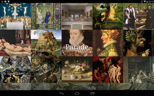 Famous Paintings android App screenshot 1