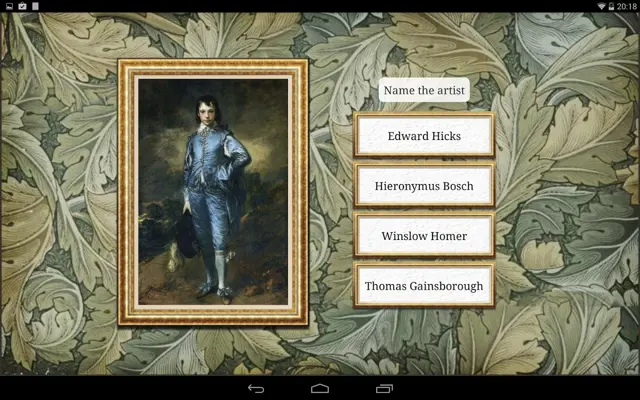 Famous Paintings android App screenshot 2